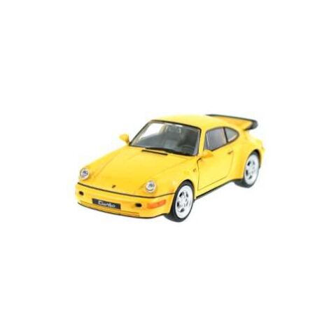 Welly Porsche 964 Turbo 1:34 gelb